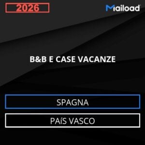 Database Email B&amp;B E CASE VACANZE (País Vasco – Spagna)