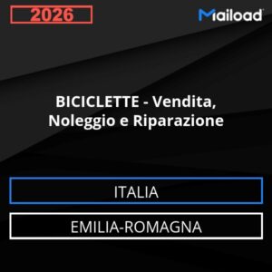 Base de datos de correo electrónico BICICLETAS - Venta, Alquiler Y Reparación ( Emilia-Romagna - Italia)