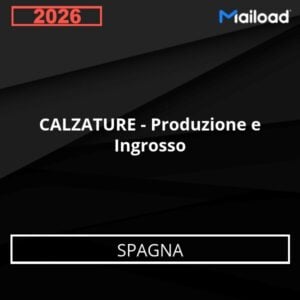 Base de Datos de Correo Electrónico CALZATURE – Produzione e Ingrosso (Spagna)