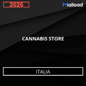 Base de Datos de Correo Electrónico CANNABIS STORE (Italia)