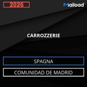 Base de datos de correo electrónico CARROZZERIE ( Comunidad de Madrid – Spagna )