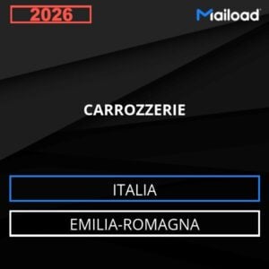 Base de datos de correo electrónico TALLERES DE CARROCERÍA ( Emilia-Romagna - Italia)