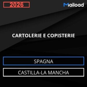 Database Email CARTOLERIE E COPISTERIE (Castilla-La Mancha – Spagna)