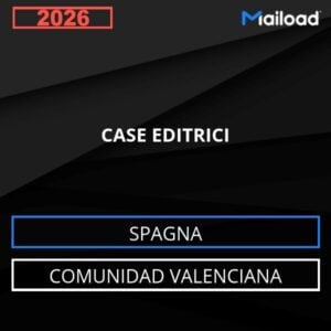 Base de datos de correo electrónico CASE EDITRICI ( Comunidad Valenciana – Spagna )