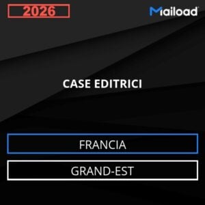 Database Email CASE EDITRICI (Grand-Est – Francia)