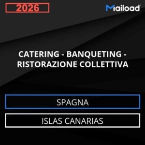 Database Email CATERING – BANQUETING – RISTORAZIONE COLLETTIVA (Islas Canarias – Spagna)