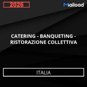 Base de Datos de Correo Electrónico CATERING – BANQUETING – RISTORAZIONE COLLETTIVA (Italia)