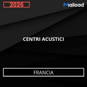 Base de Datos de Correo Electrónico CENTRI ACUSTICI (Francia)