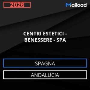 Database Email CENTRI ESTETICI – BENESSERE – SPA (Andalucía – Spagna)