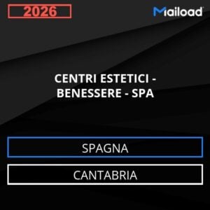 Base de datos de correo electrónico Centros ESTÉTICA – BIENESTAR – SPA (Cantabria – España)