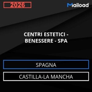 Base de datos de correo electrónico Centros ESTÉTICA – BIENESTAR – SPA (Castilla-La Mancha – España)