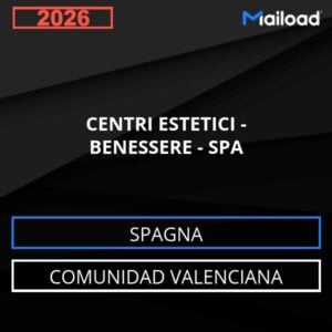 Base de datos de correo electrónico Centros ESTÉTICA – BIENESTAR – SPA (Comunidad Valenciana – España)