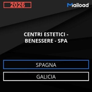 Base de datos de correo electrónico Centros ESTÉTICA – BIENESTAR – SPA (Galicia – España)