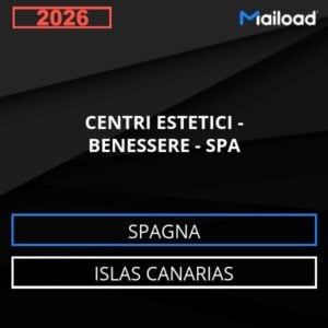 Base de datos de correo electrónico Centros ESTÉTICA – BIENESTAR – SPA (Islas Canarias – España)