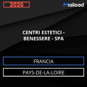 Database Email CENTRI ESTETICI – BENESSERE – SPA (Pays-de-la-Loire – Francia)