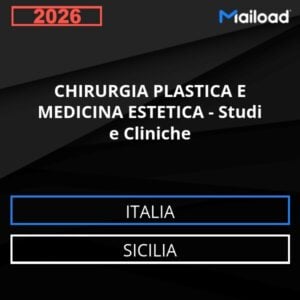 Base de datos de correo electrónico CIRUGÍA PLÁSTICA Y MEDICINA ESTÉTICA – Consultas y Clínicas ( Sicilia - Italia)