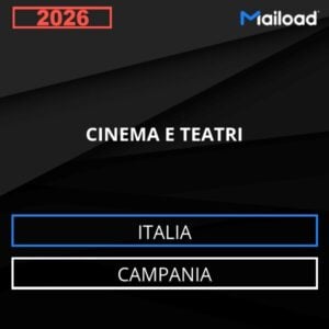 Base de datos de correo electrónico CINEMA E TEATRI ( Campania – Italia )