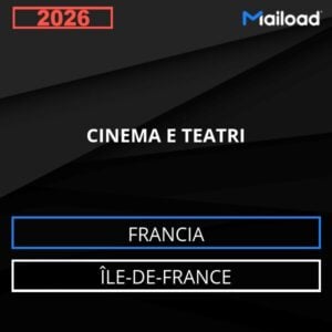 Database Email CINEMA E TEATRI (Île-de-France – Francia)