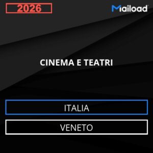 Database Email CINEMA E TEATRI (Veneto – Italia)