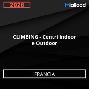 Database Email CLIMBING – Centri Indoor e Outdoor (Francia)