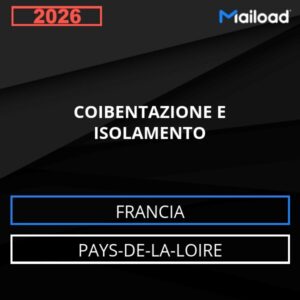 Database Email COIBENTAZIONE E ISOLAMENTO (Pays-de-la-Loire – Francia)