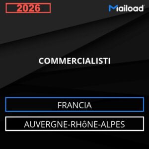 Database Email COMMERCIALISTI (Auvergne-Rhône-Alpes – Francia)