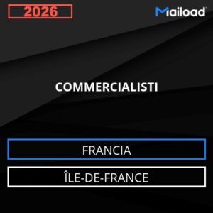 Database Email COMMERCIALISTI (Île-de-France – Francia)