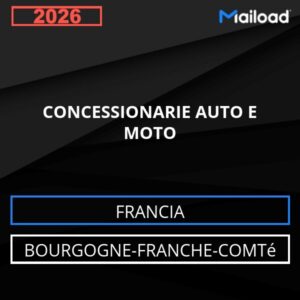 Database Email CONCESSIONARIE AUTO E MOTO (Bourgogne-Franche-Comté – Francia)