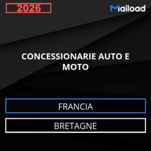 Database Email CONCESSIONARIE AUTO E MOTO (Bretagne – Francia)