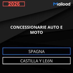 Database Email CONCESSIONARIE AUTO E MOTO (Castilla y León – Spagna)