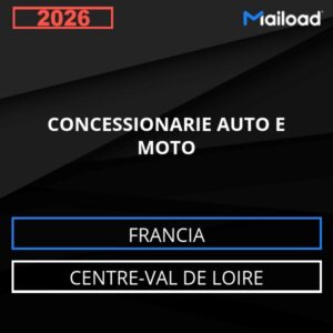 Database Email CONCESSIONARIE AUTO E MOTO (Centre-Val de Loire – Francia)