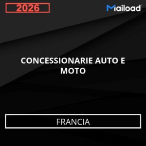 Database Email CONCESSIONARIE AUTO E MOTO (Francia)