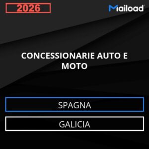 Database Email CONCESSIONARIE AUTO E MOTO (Galicia – Spagna)