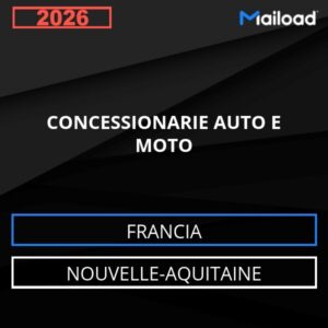Database Email CONCESSIONARIE AUTO E MOTO (Nouvelle-Aquitaine – Francia)