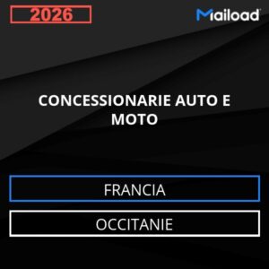 Database Email CONCESSIONARIE AUTO E MOTO (Occitanie – Francia)