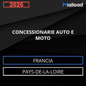 Database Email CONCESSIONARIE AUTO E MOTO (Pays-de-la-Loire – Francia)