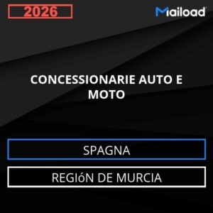 Database Email CONCESSIONARIE AUTO E MOTO (Región de Murcia – Spagna)