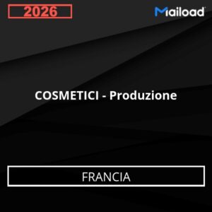 Database Email COSMETICI – Produzione (Francia)