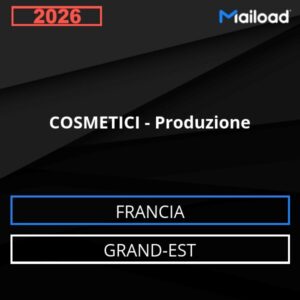 Database Email COSMETICI – Produzione (Grand-Est – Francia)