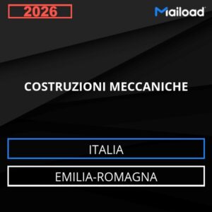 Database Email COSTRUZIONI MECCANICHE (Emilia-Romagna – Italia)