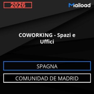 Database Email COWORKING – Spazi e Uffici (Comunidad de Madrid – Spagna)