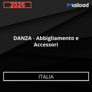 Database Email DANZA – Abbigliamento e Accessori (Italia)