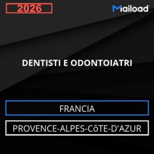 Database Email DENTISTI E ODONTOIATRI (Provence-Alpes-Côte-d’Azur – Francia)