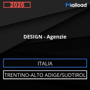 Database Email DESIGN – Agenzie (Trentino-Alto Adige/Sudtirol – Italia)