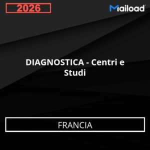 Database Email DIAGNOSTICA – Centri e Studi (Francia)