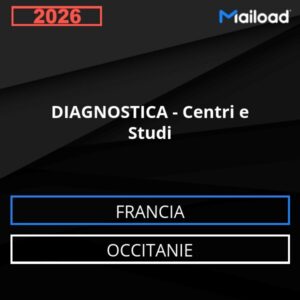 Database Email DIAGNOSTICA – Centri e Studi (Occitanie – Francia)