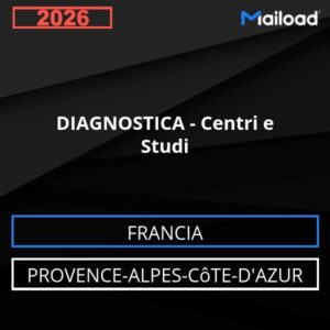 Database Email DIAGNOSTICA – Centri e Studi (Provence-Alpes-Côte-d’Azur – Francia)