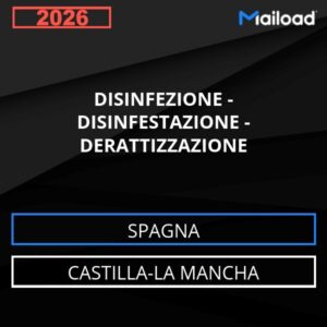 Database Email DISINFEZIONE – DISINFESTAZIONE – DERATTIZZAZIONE (Castilla-La Mancha – Spagna)