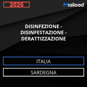 Database Email DISINFEZIONE – DISINFESTAZIONE – DERATTIZZAZIONE (Sardegna – Italia)