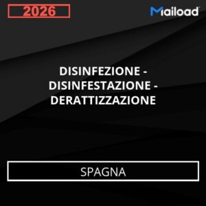 Database Email DISINFEZIONE – DISINFESTAZIONE – DERATTIZZAZIONE (Spagna)